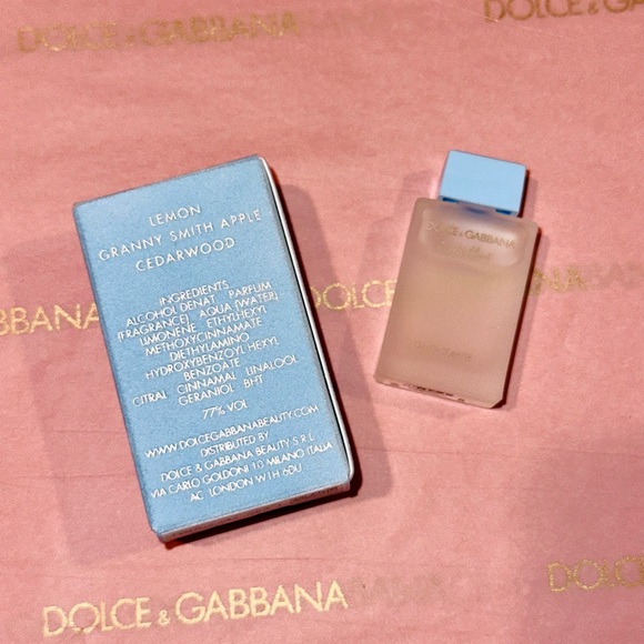 Dolce & Gabbana Light Blue Travel size mini (Lot of 3) - Picture 2 of 4